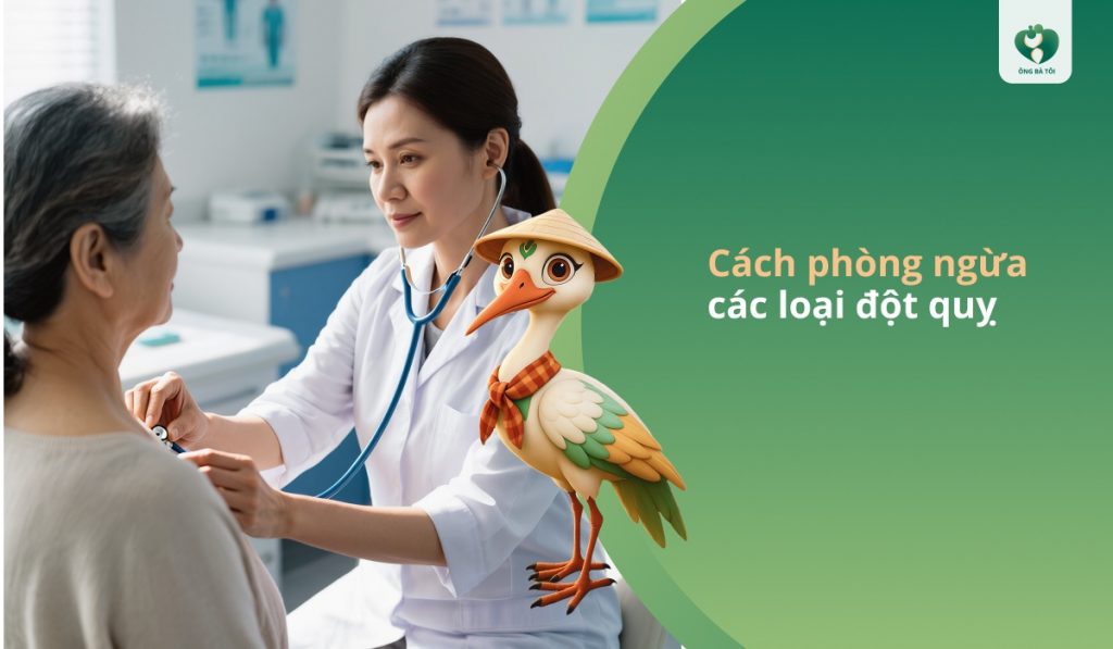 Cách phòng ngừa các loại đột quỵ