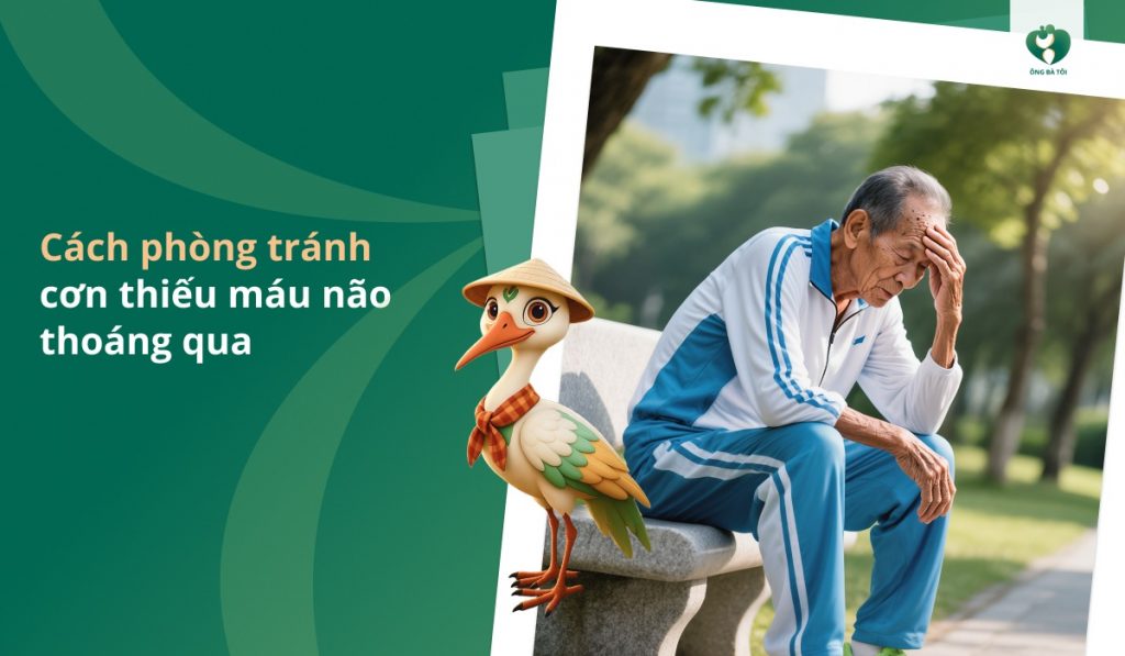 Cách phòng tránh cơn thiếu máu não thoáng qua