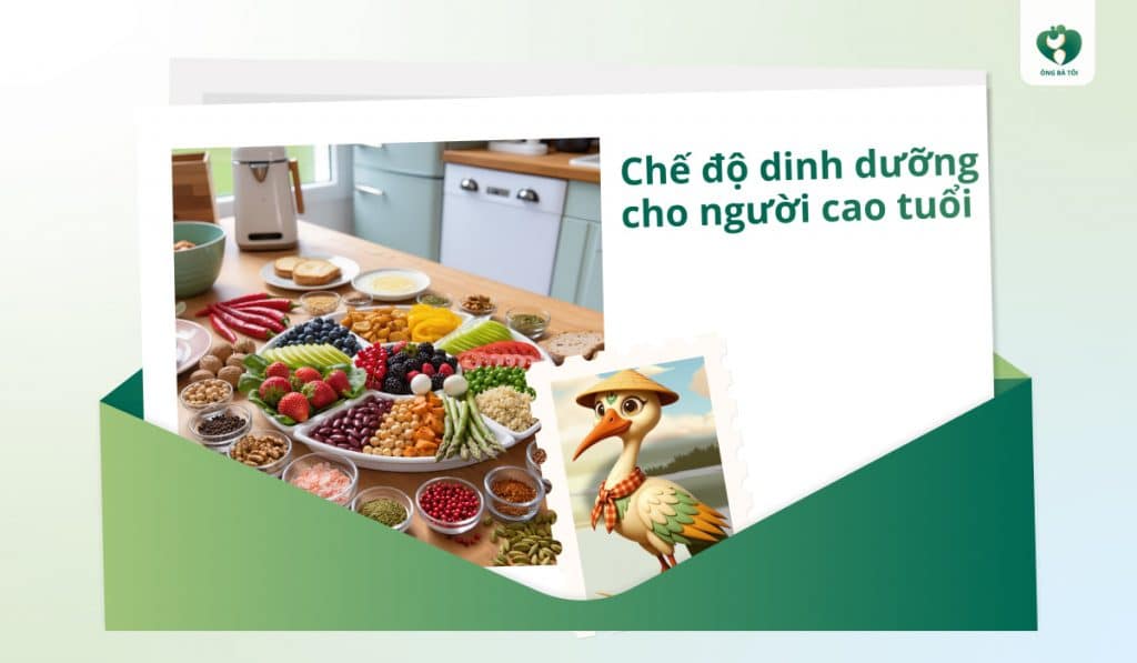 Chế độ dinh dưỡng cho người cao tuổi