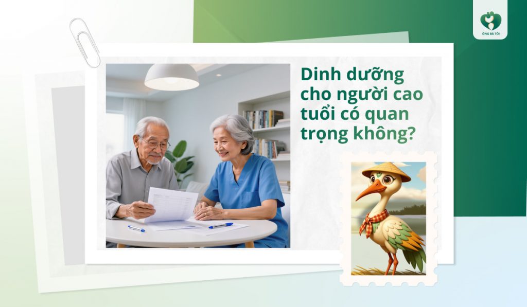 Dinh dưỡng cho người cao tuổi có quan trọng không