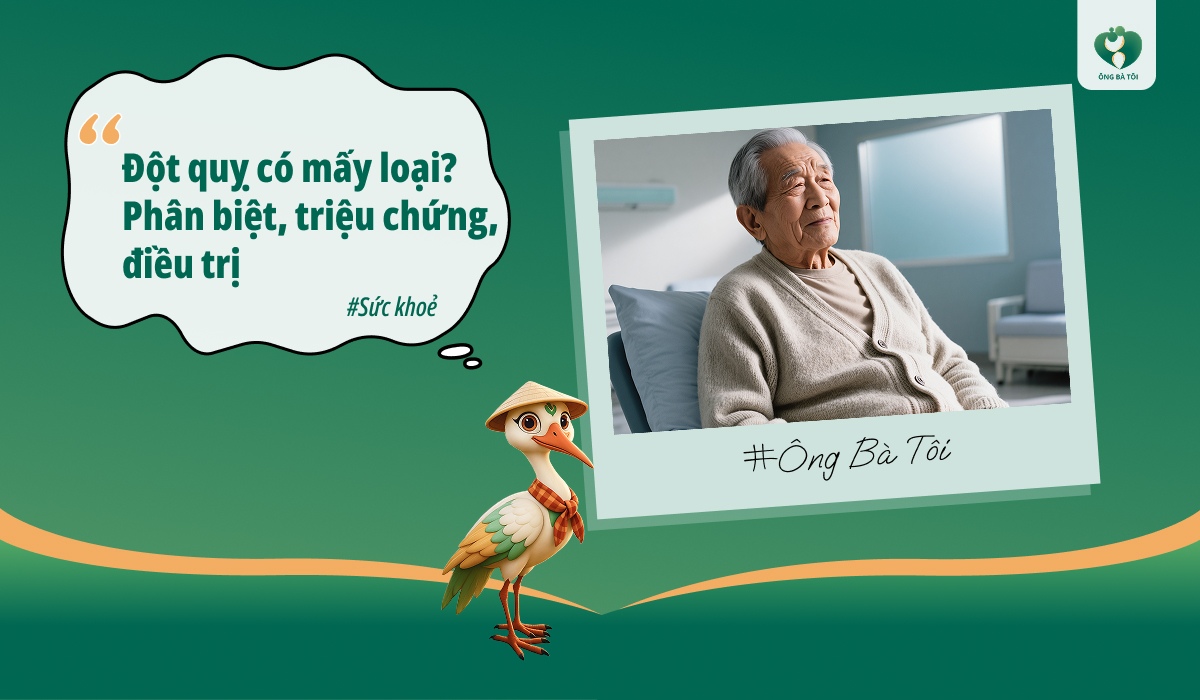 Đột quỵ có mấy loại