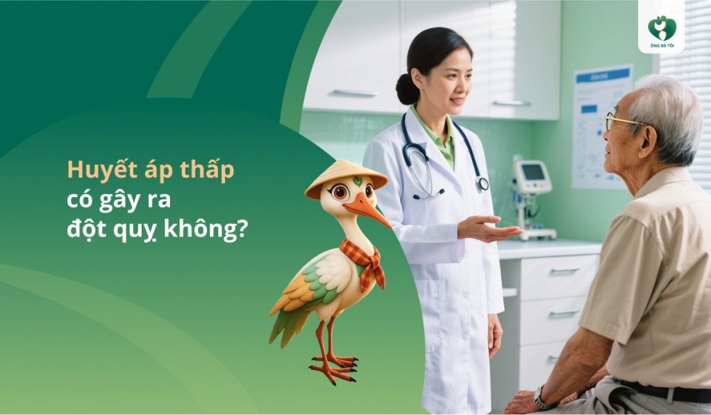 Đột quỵ do huyết áp thấp có đúng không