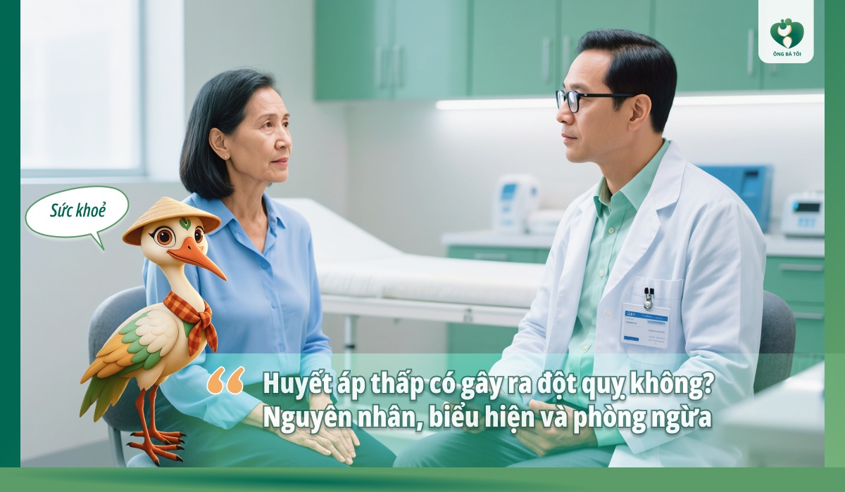 Đột quỵ do huyết áp thấp