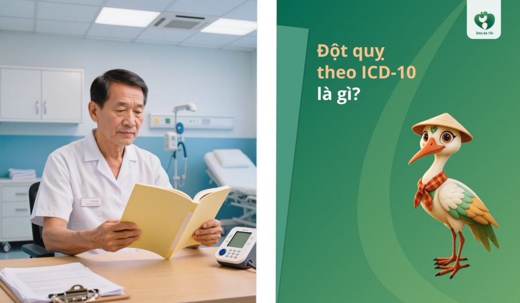 Đột quỵ theo ICD-10 là gì