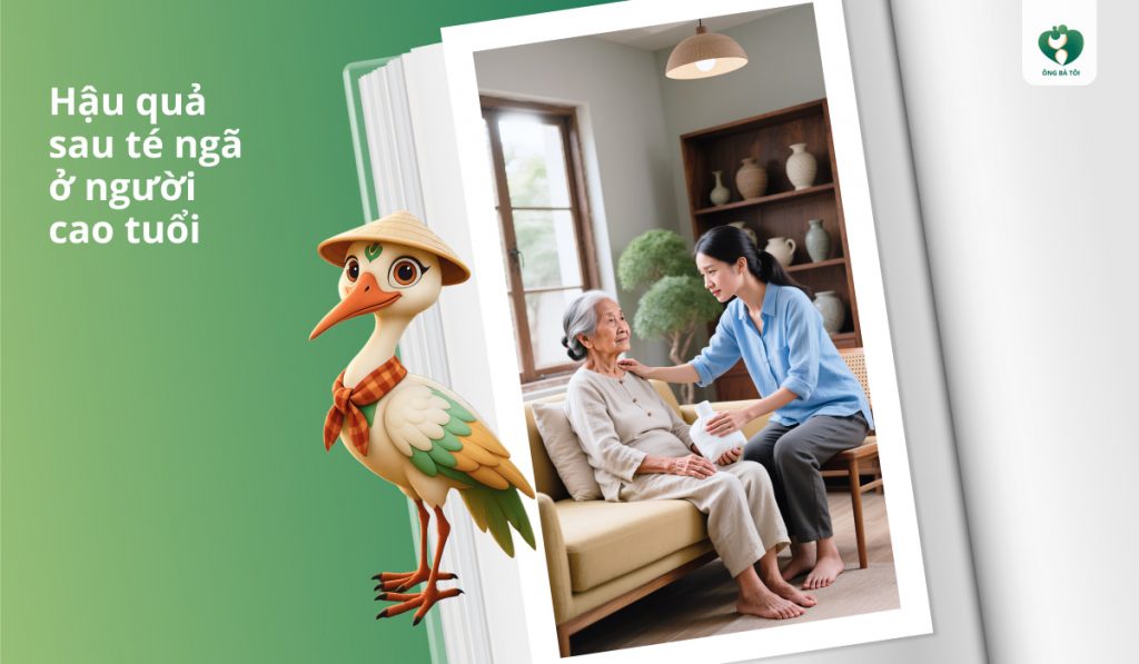 Hậu quả sau té ngã ở người cao tuổi