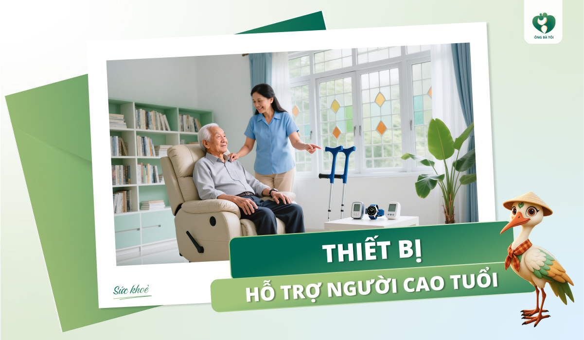 Thiết bị hỗ trợ người già-Giải pháp chăm sóc toàn diện