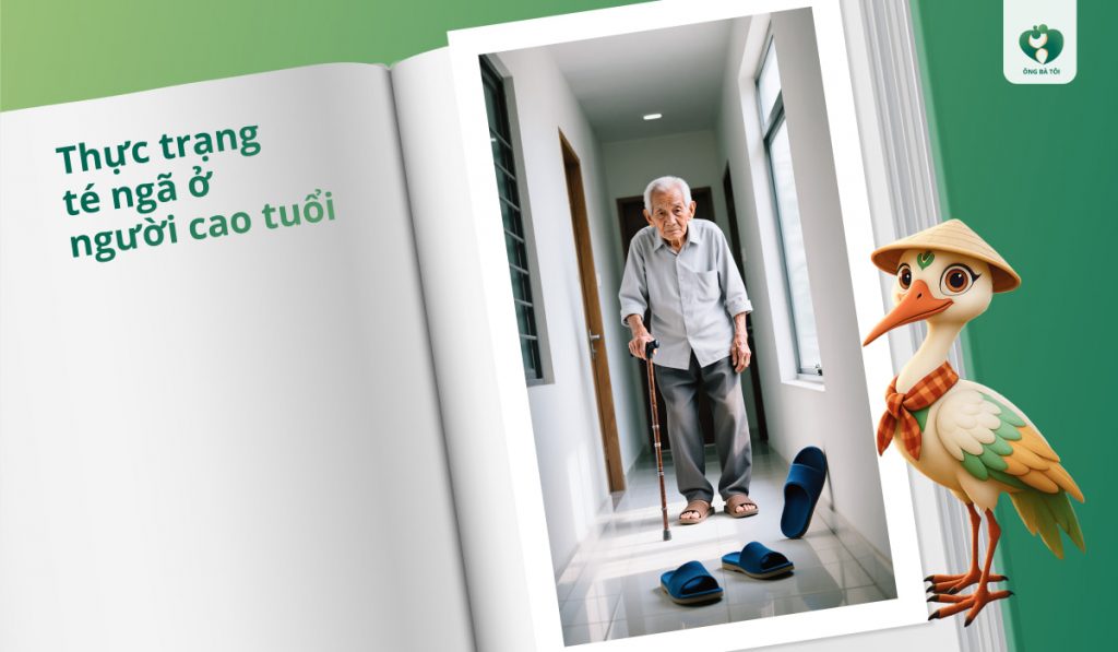 Thực trạng té ngã ở người cao tuổi