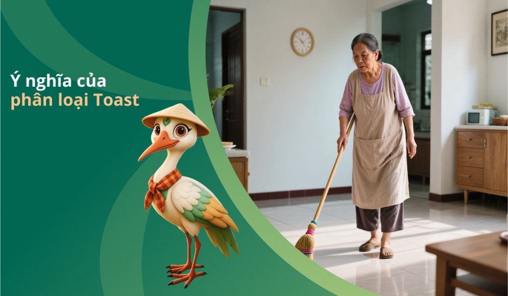 Ý nghĩa của phân loại Toast