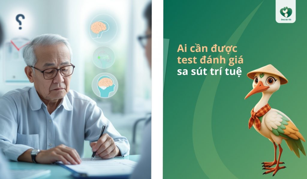 Ai cần được test đánh giá sa sút trí tuệ