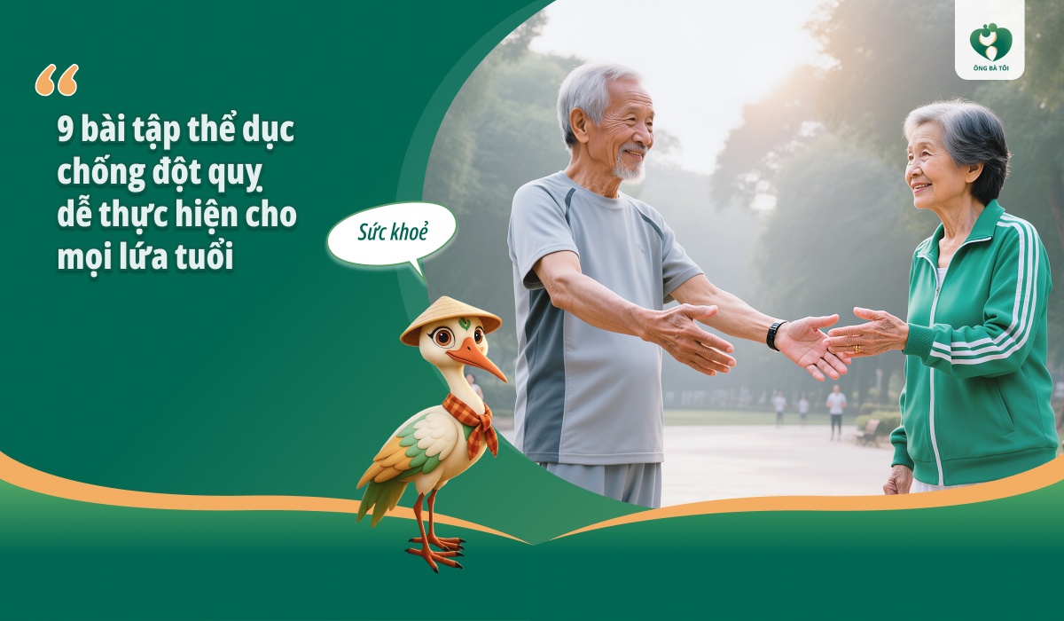 bài tập thể dục chống đột quỵ