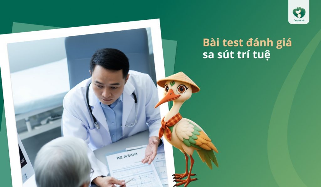 Bài test đánh giá sa sút trí tuệ
