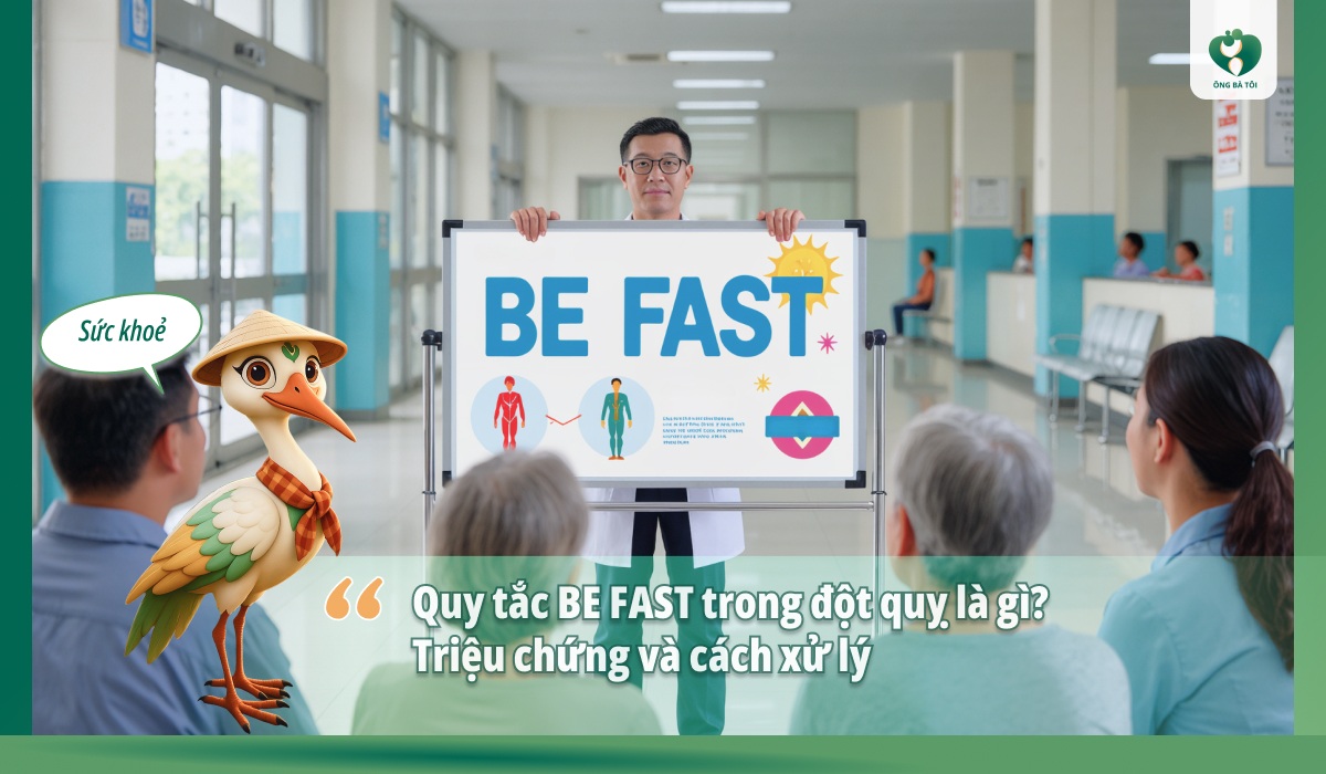 BE FAST trong đột quỵ