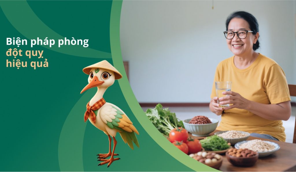 Biện pháp phòng đột quỵ hiệu quả