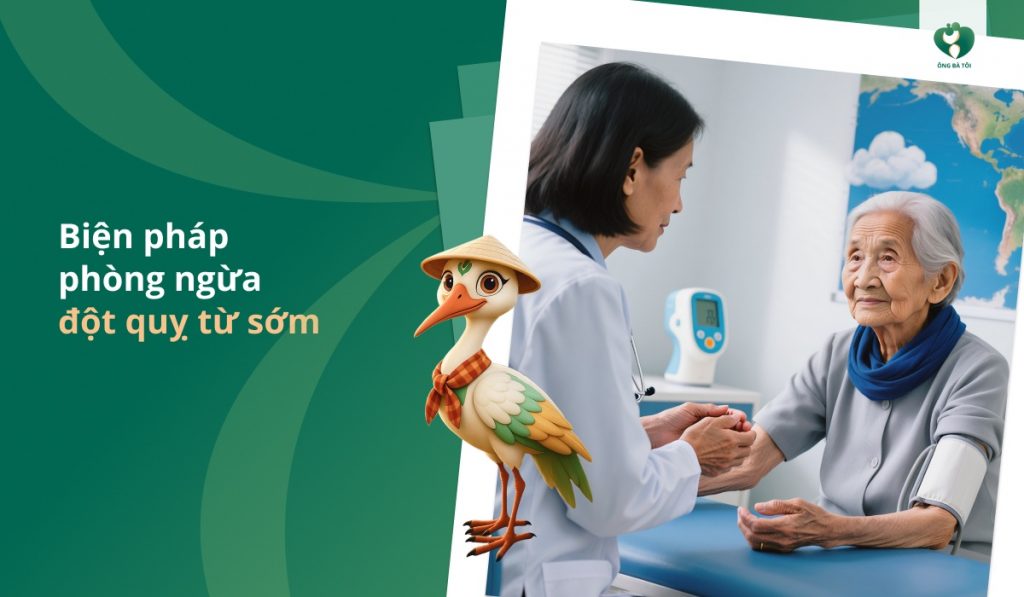 Biện pháp phòng ngừa đột quỵ từ sớm