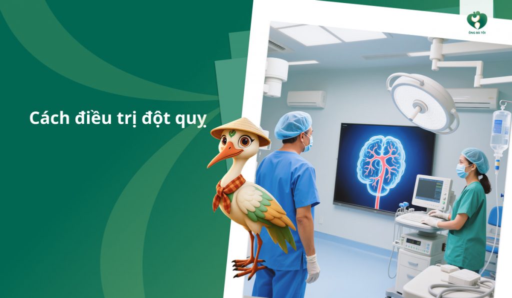 Cách điều trị đột quỵ