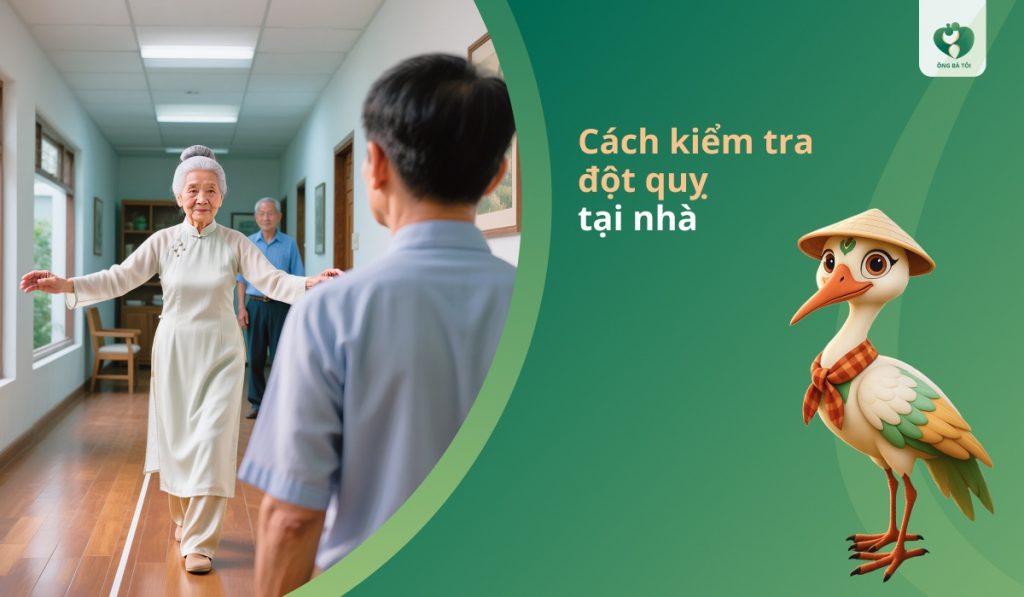 Cách kiểm tra đột quỵ tại nhà
