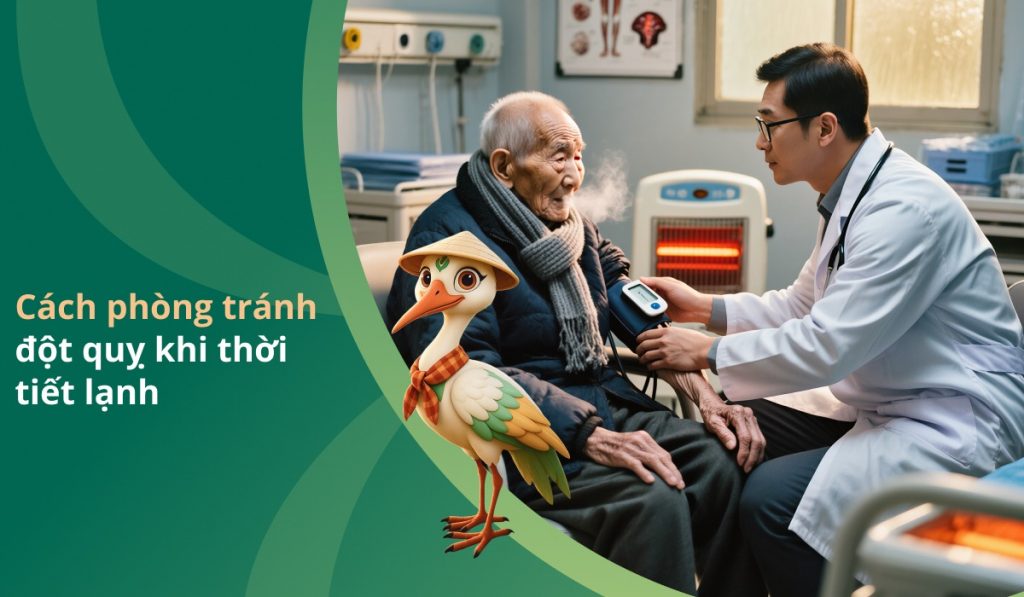 Cách phòng tránh đột quỵ khi thời tiết lạnh