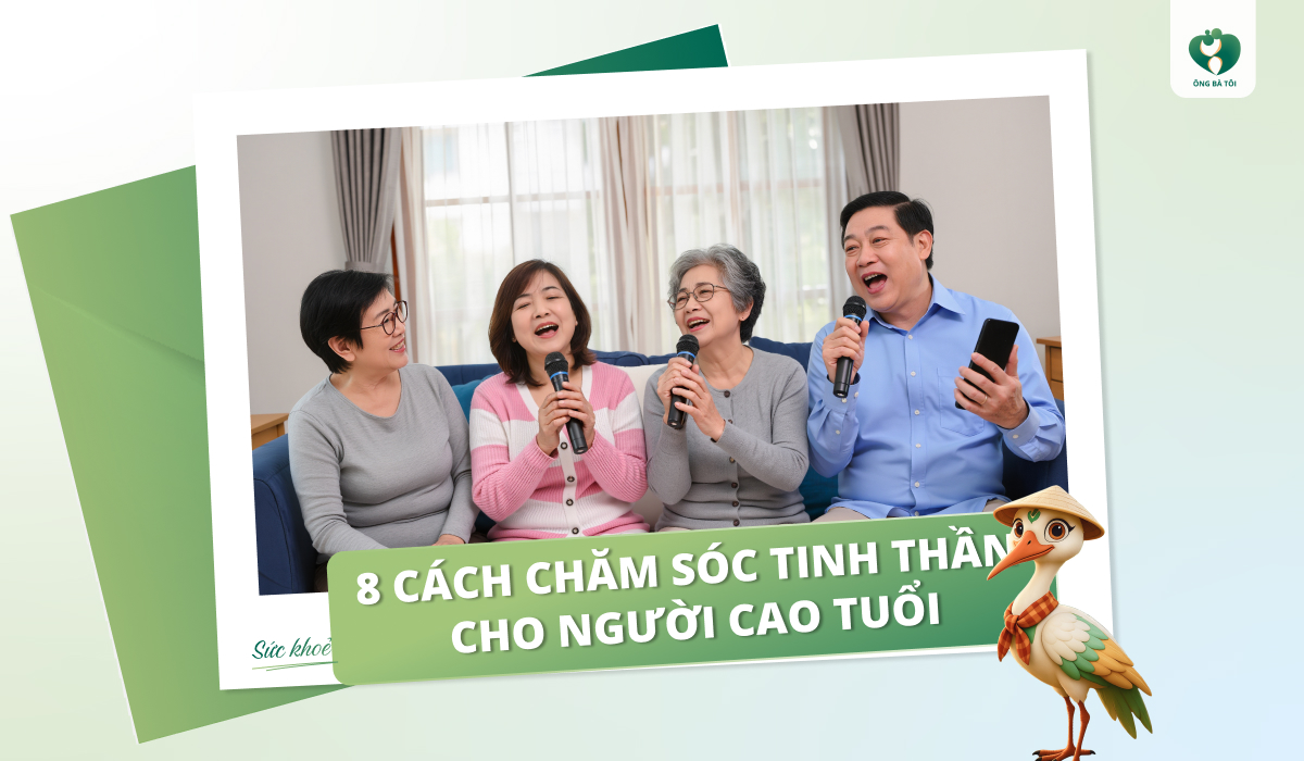 chăm sóc tinh thần cho người cao tuổi
