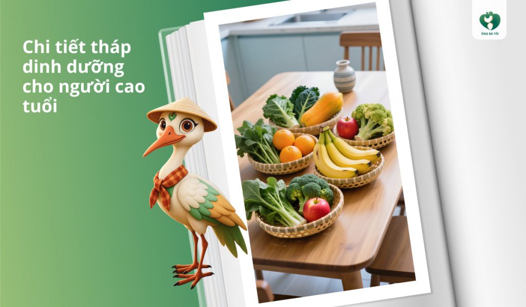 Chi tiết tháp dinh dưỡng cho người cao tuổi