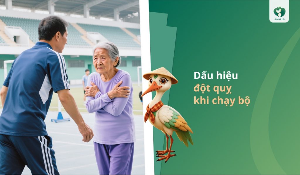 Dấu hiệu đột quỵ khi chạy bộ