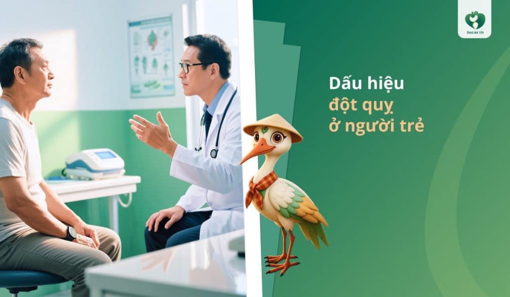 Dấu hiệu đột quỵ ở người trẻ