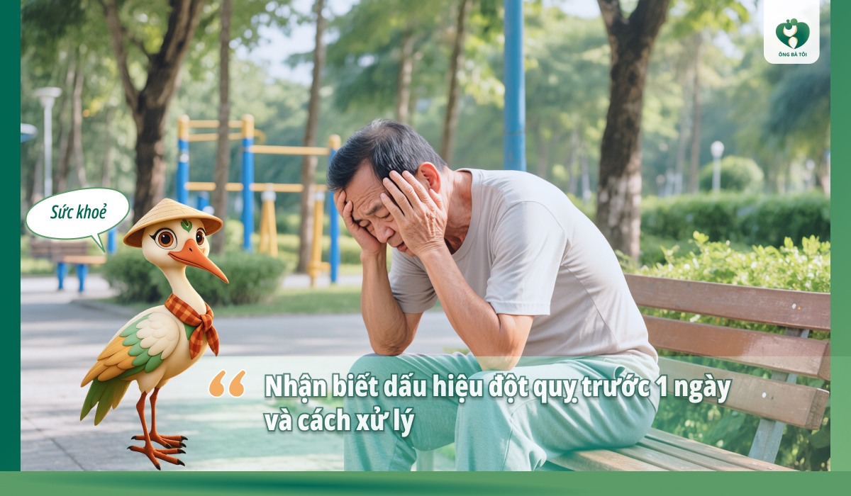 Dấu hiệu đột quỵ trước 1