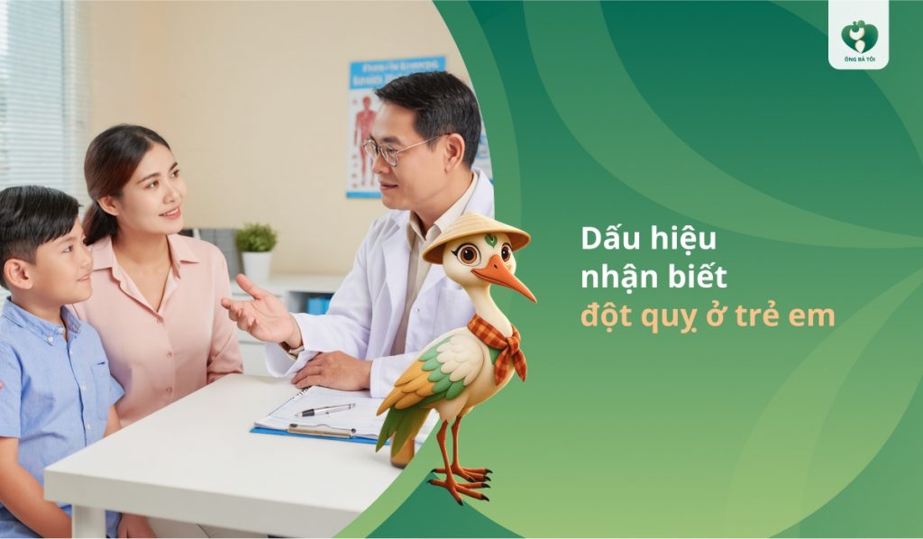 Dấu hiệu nhận biết đột quỵ ở trẻ em
