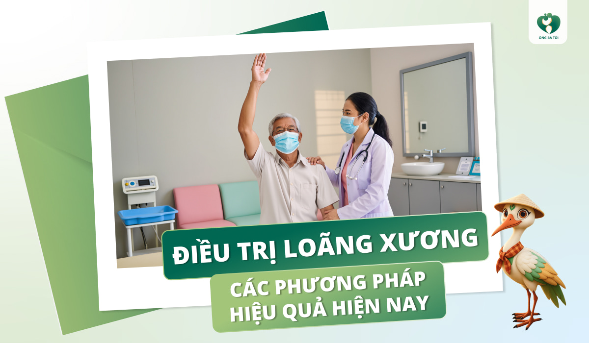 Điều trị loãng xương