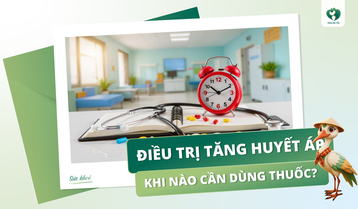 Điều trị tăng huyết áp
