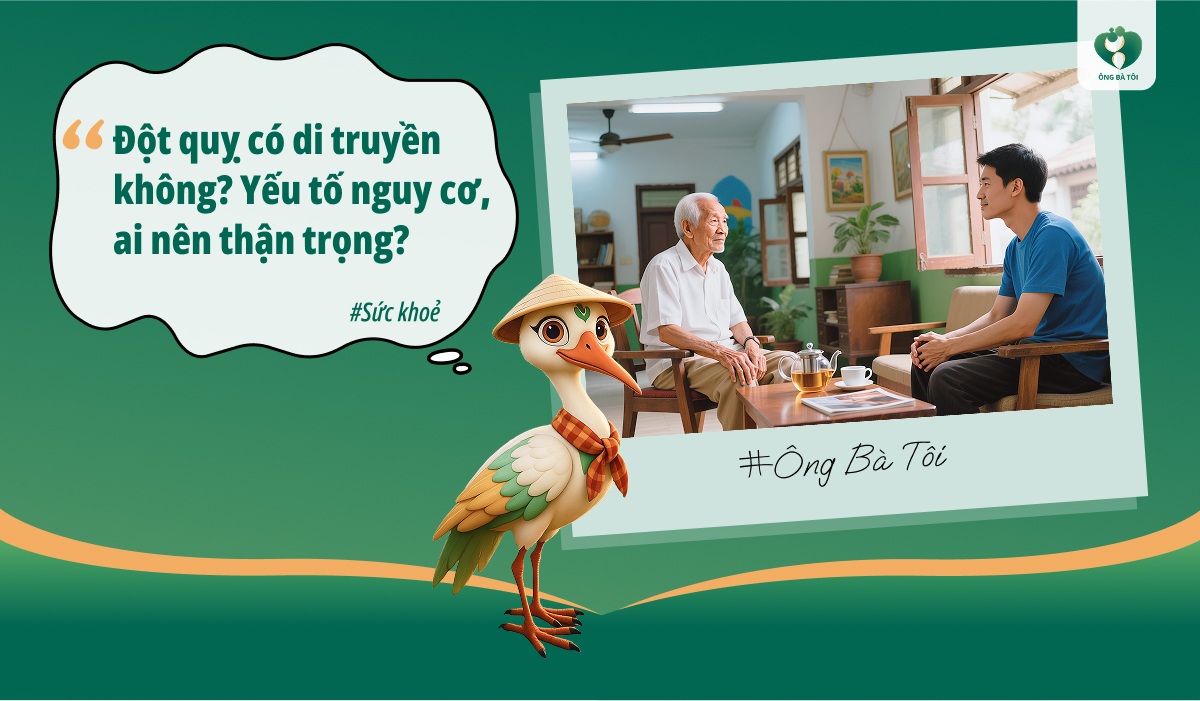 Đột quỵ có di truyền không