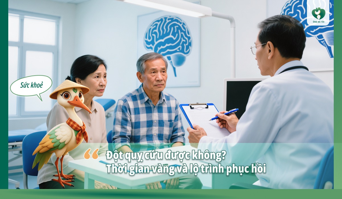 Đột quỵ cứu được không