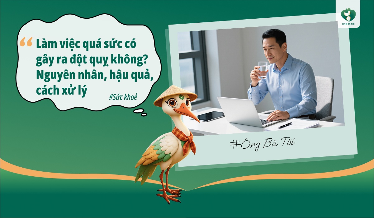 Đột quỵ do làm việc quá sức