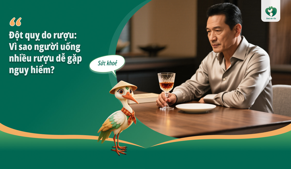 Đột quỵ do rượu