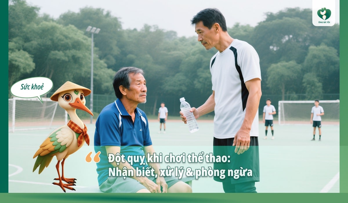 Đột quỵ khi chơi thể thao