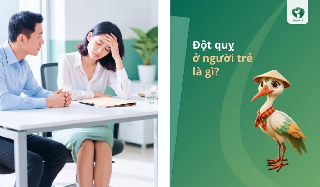 Đột quỵ ở người trẻ là gì