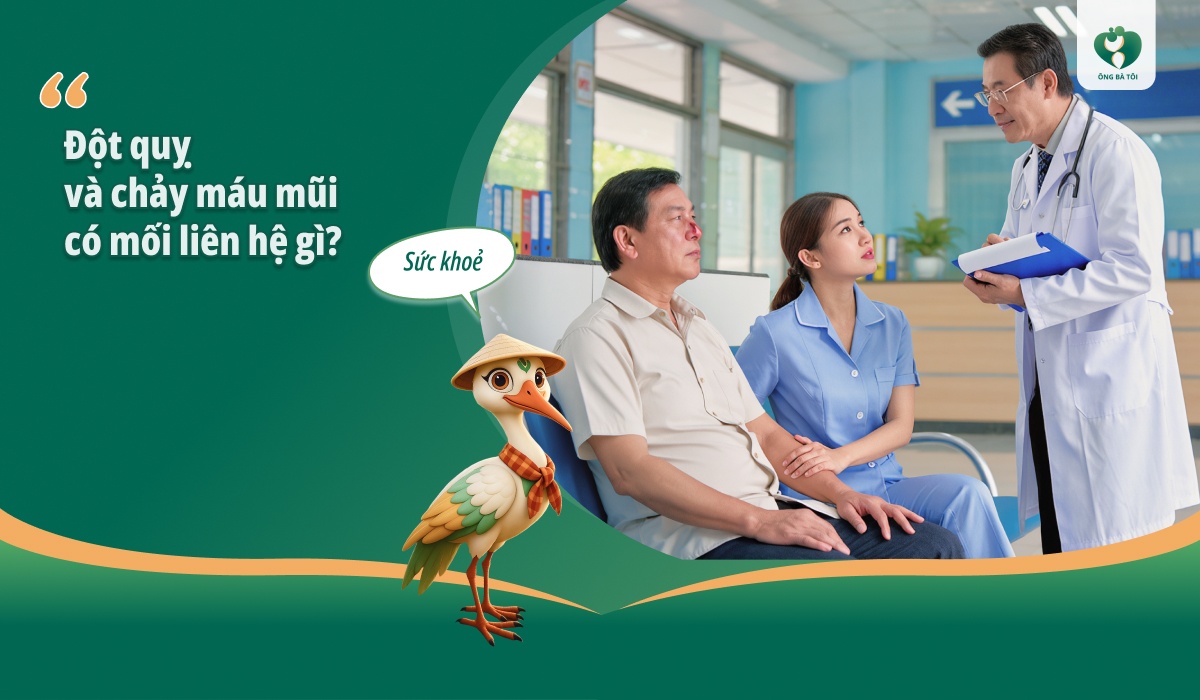 Đột quỵ và chảy máu mũi