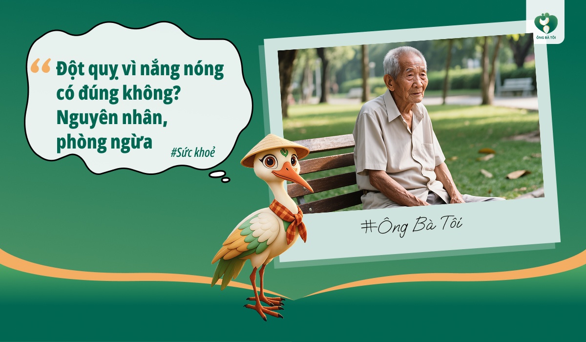 Đột quỵ vì nắng nóng