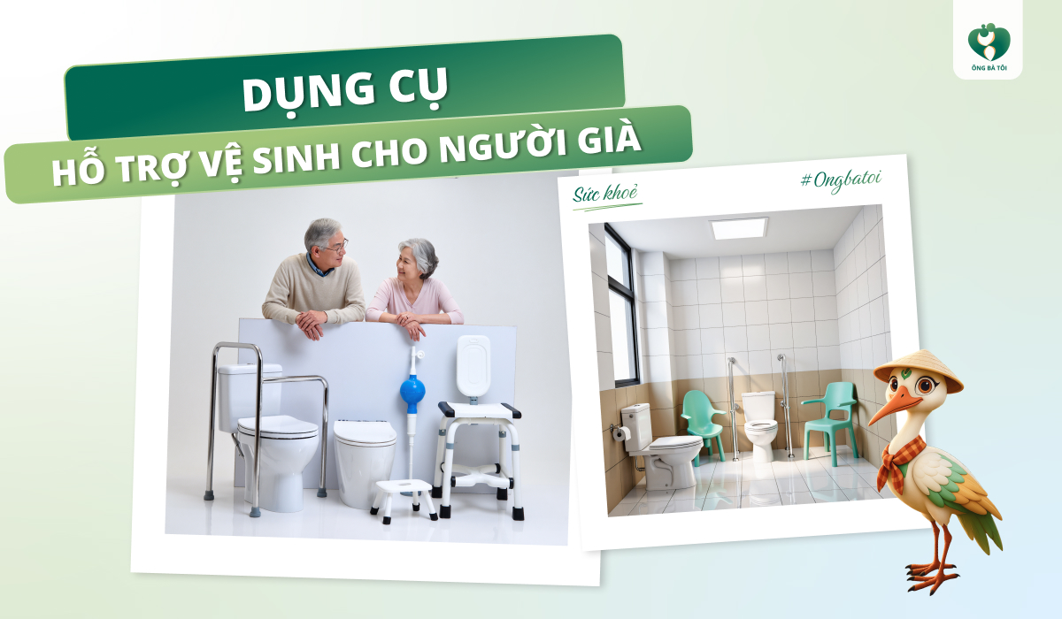 dụng cụ hỗ trợ vệ sinh cho người già