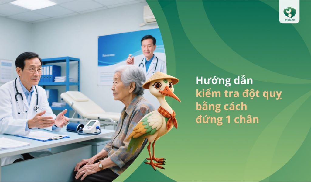 Hướng dẫn thực hiện bài kiểm tra đứng 1 chân an toàn