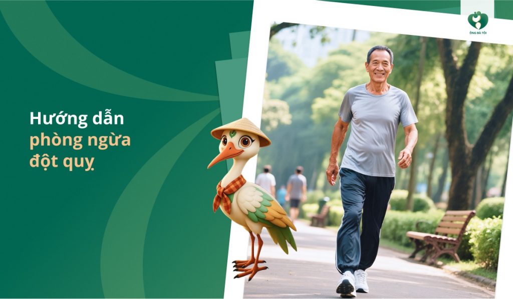 Hướng dẫn phòng ngừa đột quỵ