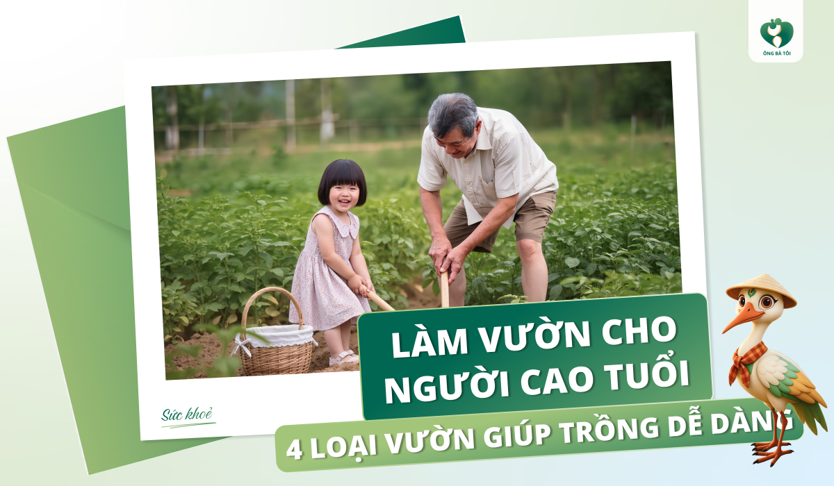Làm vườn cho người cao tuổi