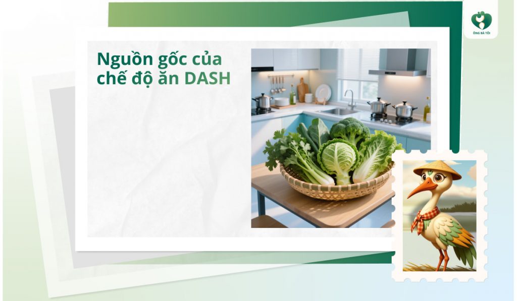 Nguồn gốc của chế độ ăn DASH