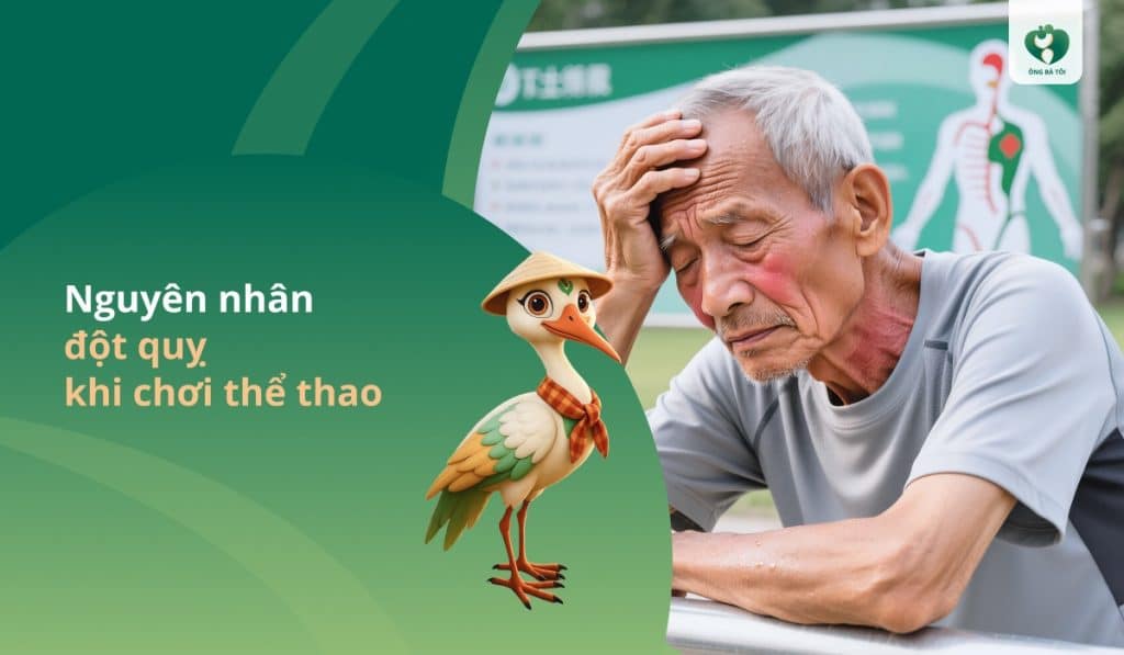 Đột quỵ khi chơi thể thao