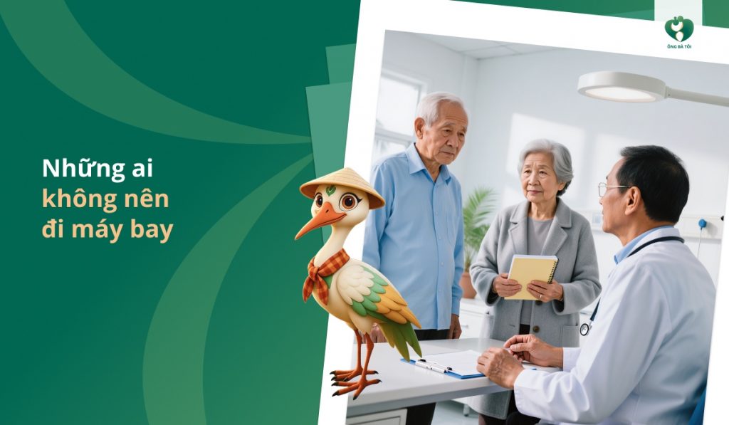 Những ai không nên đi máy bay