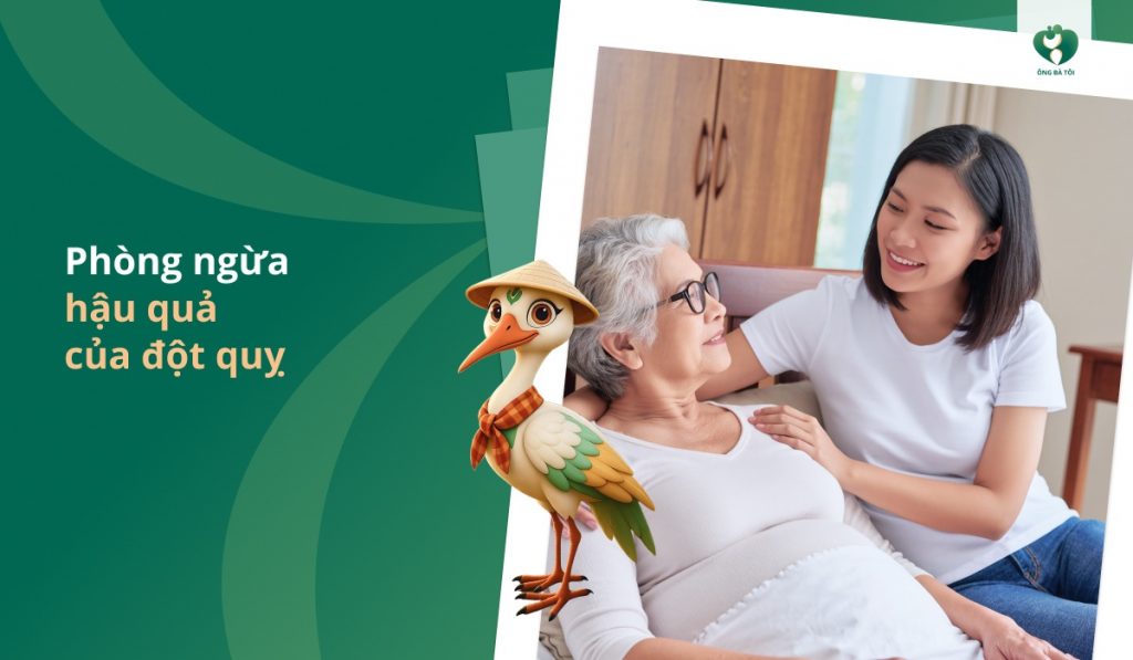 Phòng ngừa hậu quả của đột quỵ