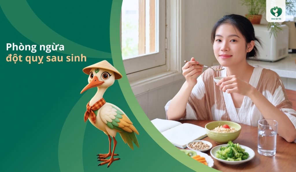 Phòng ngừa đột quỵ sau sinh