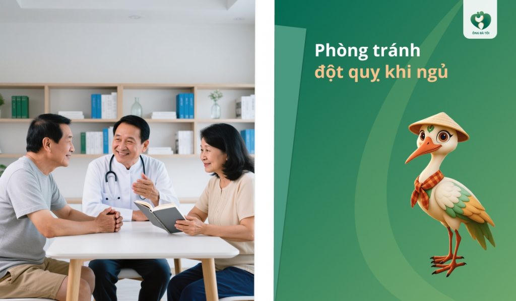 Phòng tránh đột quỵ khi ngủ
