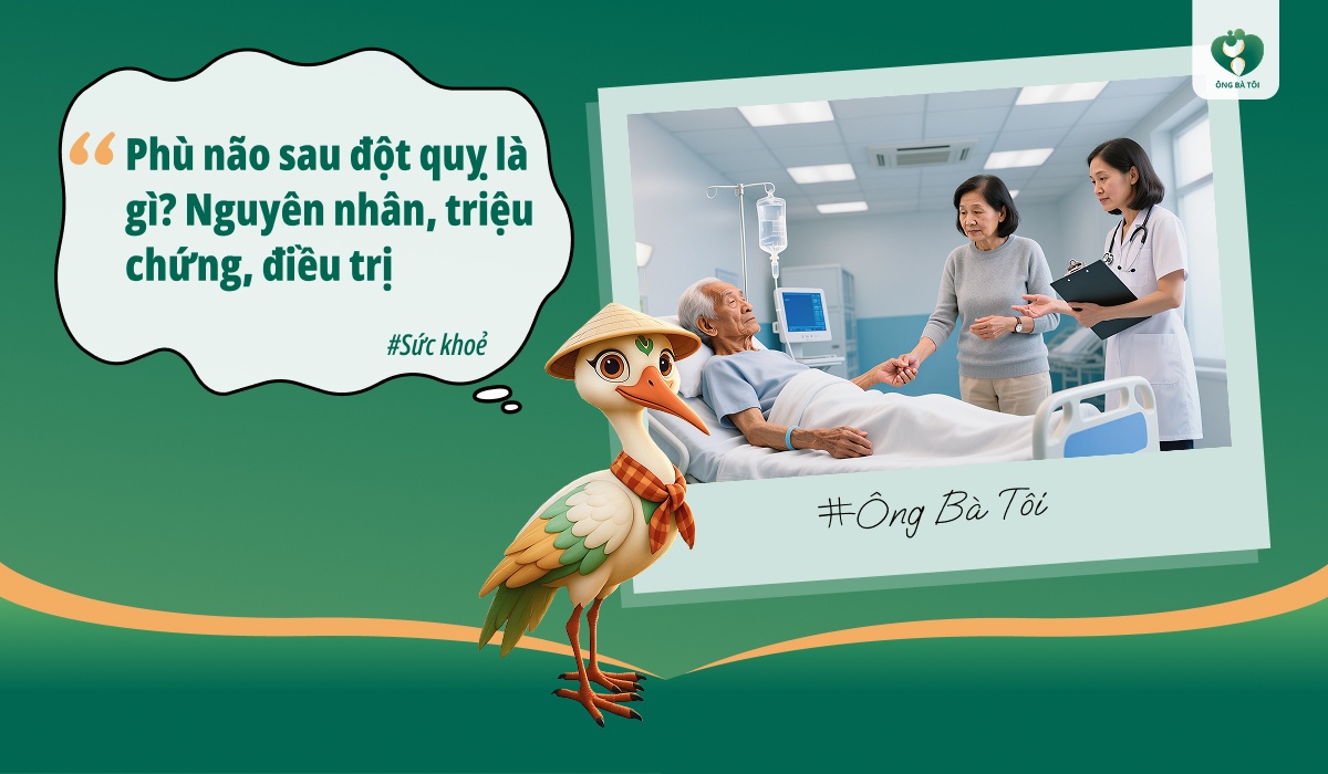 Phù não sau đột quỵ