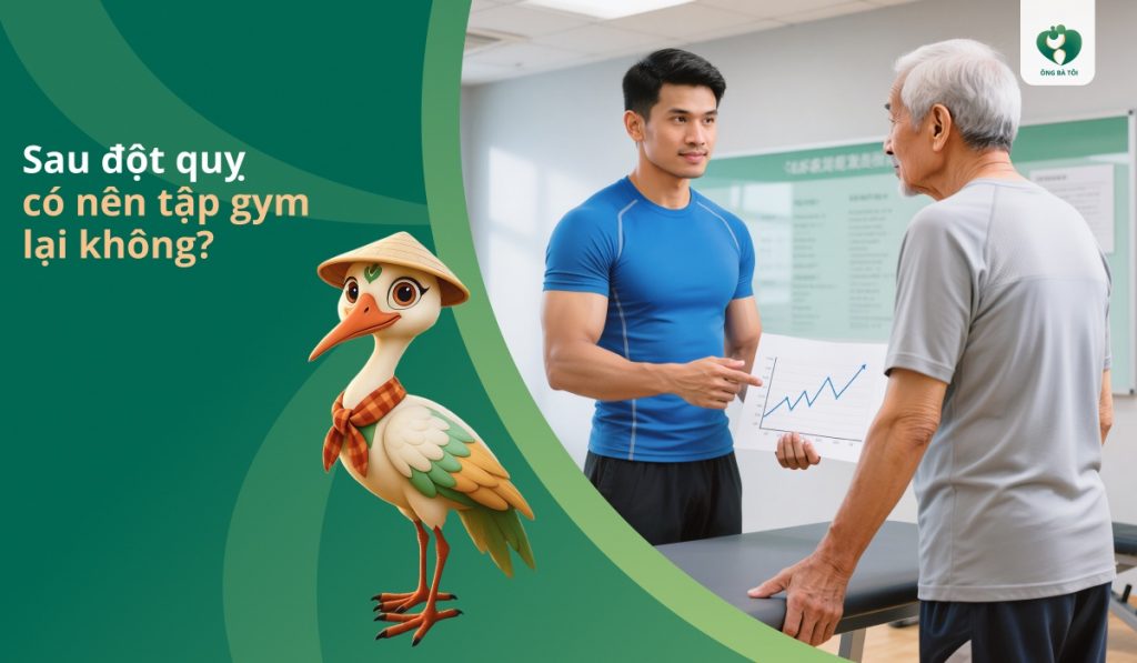 Sau đột quỵ có nên tập gym lại không