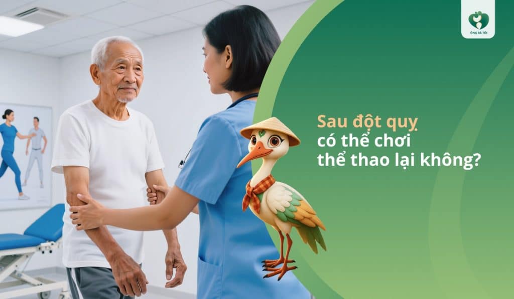 Sau đột quỵ có thể chơi thể thao lại không